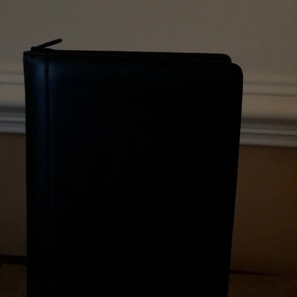 Leather portfolio